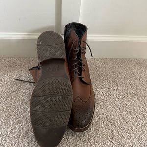Nwt Johnston Murphy Hobson Cap Toe Boot 